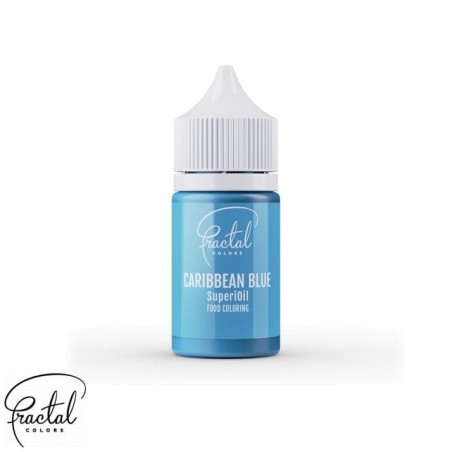 BARWNIK NA BAZIE OLEJU NIEBIESKI CARIBBEAN BLUE (30 ML)