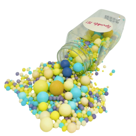 POSYPKA CUKROWA PASTEL BUBBLES MINI (100 G)