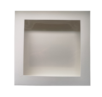OPAKOWANIE PERŁOWE Z OKNEM 185x185x35mm