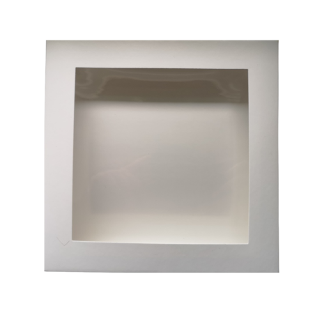 OPAKOWANIE PERŁOWE Z OKNEM 185x185x35mm