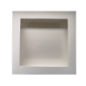 OPAKOWANIE PERŁOWE Z OKNEM 185x185X35 MM