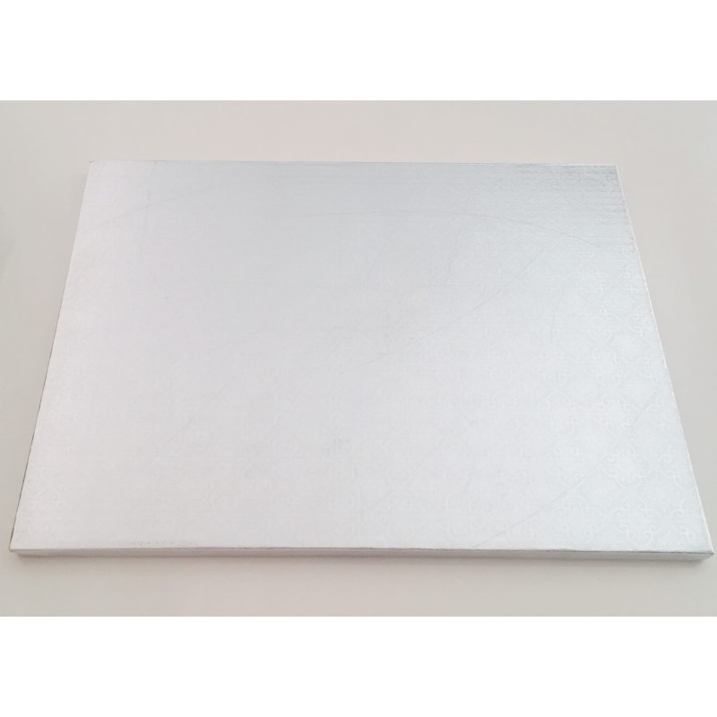 PODKŁAD CUKIERNICZY 30x30cm KWADRAT BIAŁY (1 SZT)