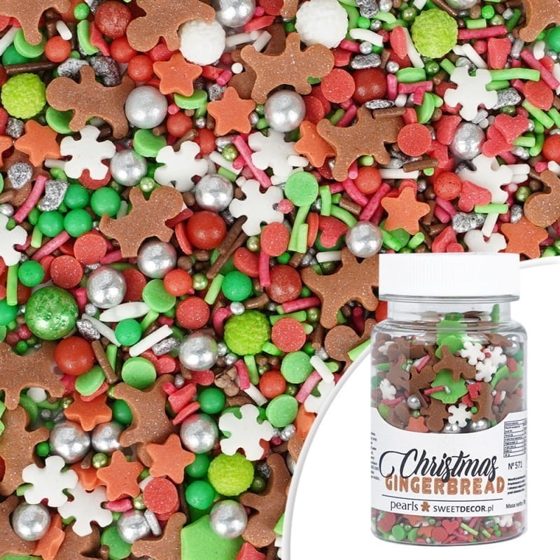 POSYPKA CUKROWA CHRISTMAS GINGERBRE (70 G) POSYPKA CUKROWA CHRISTMAS GINGERBRE (70 G)