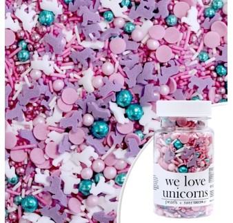 POSYPKA CUKROWA PEARLS WE LOVE UNICORNS (70 G)