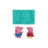 FORMA SILIKONOWA ŚWINKA PEPPA & GEORGE