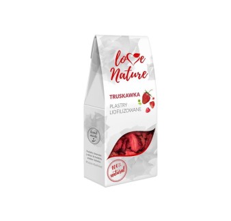 OWOCE LIOFILIZOWANE TRUSKAWKA PLASTRY (20 G)