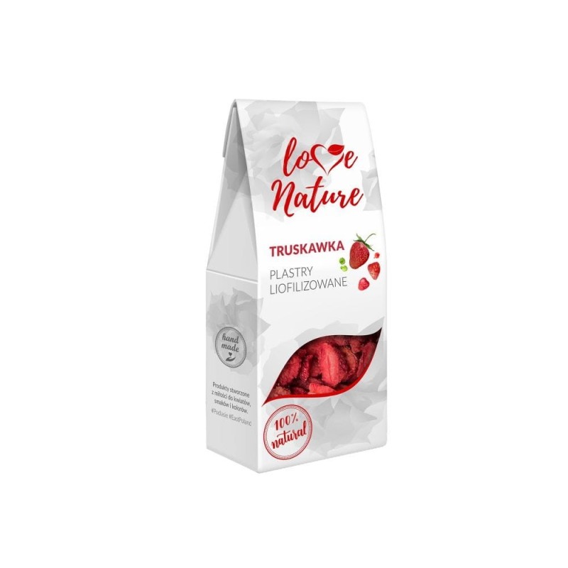 OWOCE LIOFILIZOWANE TRUSKAWKA PLASTRY (20 G)