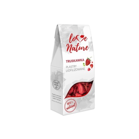 OWOCE LIOFILIZOWANE TRUSKAWKA PLASTRY (20 G)