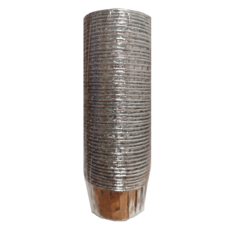 PAPILOTKI SREBRNE (50 SZT)