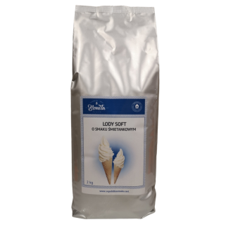LODY SOFT O SMAKU ŚMIETANKOWYM (2 KG)