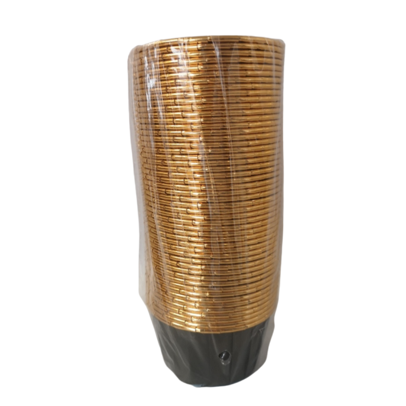 PAPILOTKI CZARNO/ZŁOTE (50 SZT) PAPILOTKI CZARNO/ZŁOTE (50 SZT)