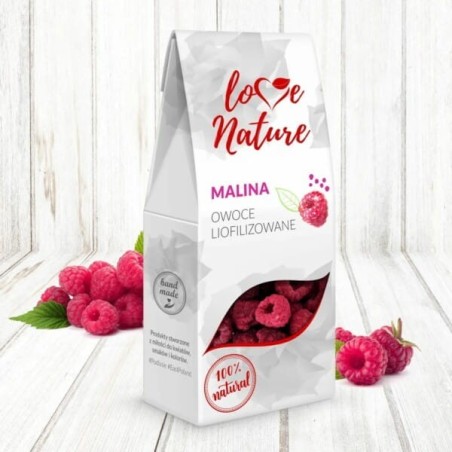 OWOCE LIOFILIZOWANE MALINA (20 G)