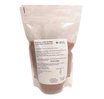 CUKIER DO WATY CUKROWEJ BRĄZOWY O SMAKU COLI (1 KG)