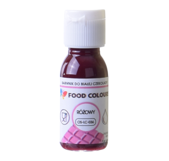 BARWNIK W PŁYNIE DO CZEKOLAD RÓŻOWY (18 ML)