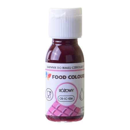 BARWNIK W PŁYNIE DO CZEKOLAD RÓŻOWY (18 ML)