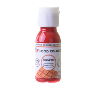 BARWNIK W PŁYNIE DO CZEKOLAD POMARAŃCZOWY (18ML)