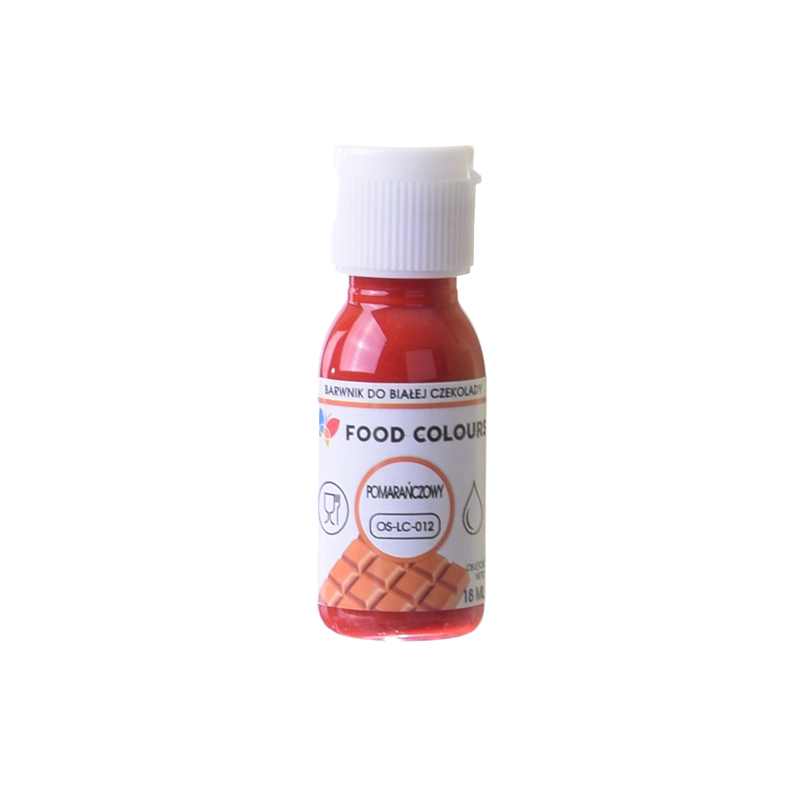 BARWNIK W PŁYNIE DO CZEKOLAD POMARAŃCZOWY (18ML)