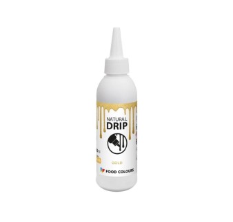 POLEWA ZASTYGAJĄCA ZŁOTA NATURAL DRIP (100 G)