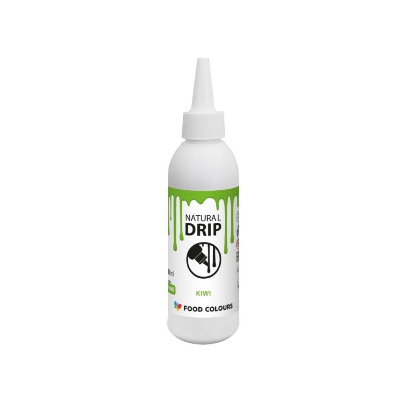 POLEWA ZASTYGAJĄCA KIWI NATURAL DRIP (100 G) POLEWA ZASTYGAJĄCA KIWI NATURAL DRIP (100 G)