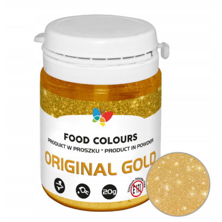 BARWNIK W PROSZKU ORIGINAL GOLD ZŁOTY (20 G)