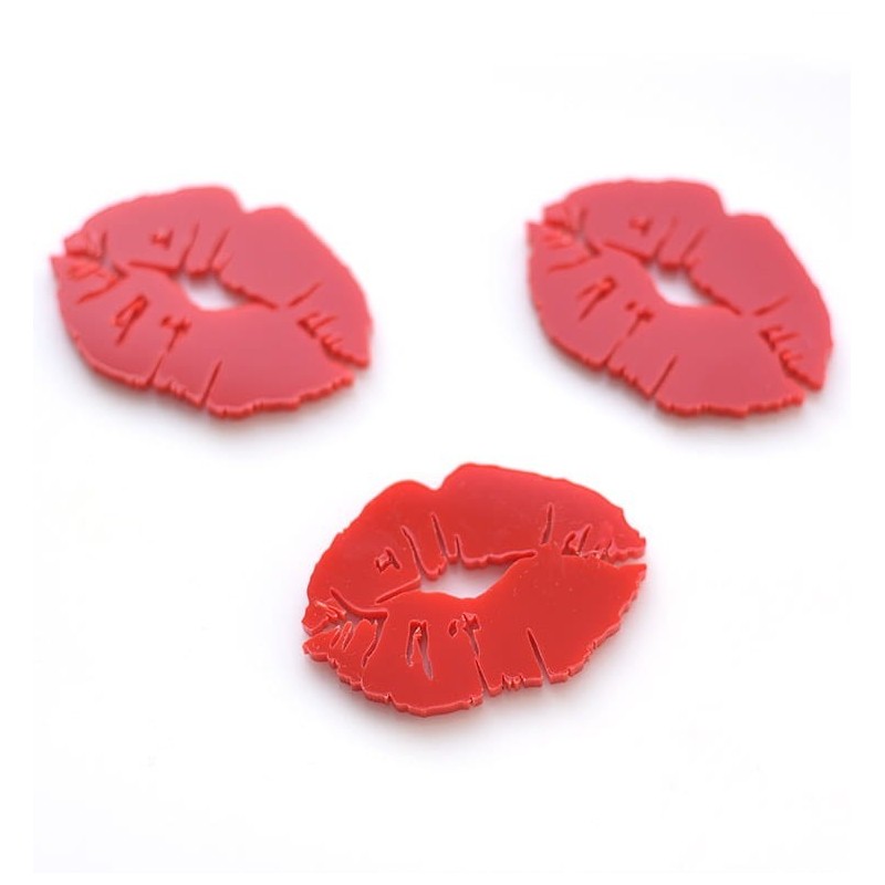 OZDOBA NA TORT WZÓR USTA PLEXI RED ( 1SZT) OZDOBA NA TORT WZÓR USTA PLEXI RED ( 1SZT)