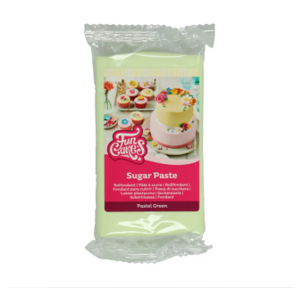 MASA CUKROWA PASTELOWA ZIELONA (250 G)