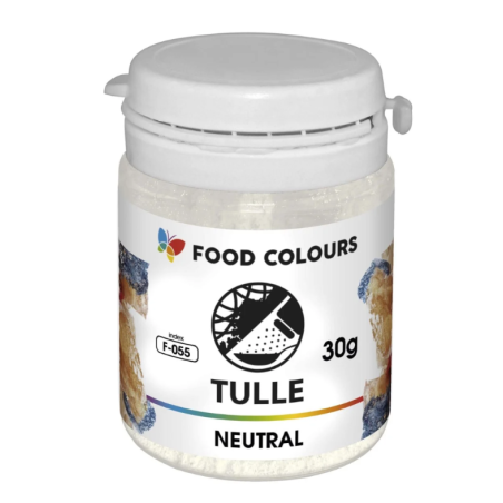 TULLE NEUTRAL TIUL DO DEKORACJI (30 G)