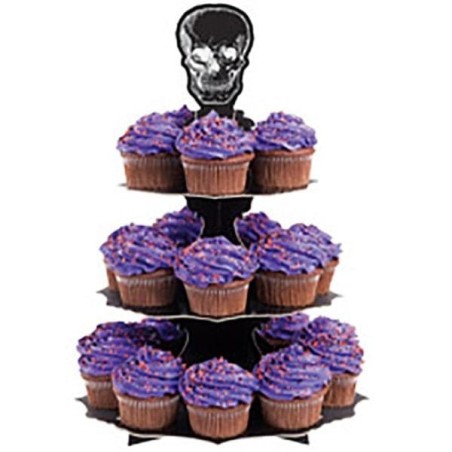 STOJAK NA MUFFINY I BABECZKI CZASZKA