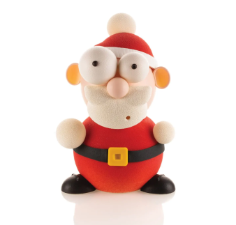 ZESTAW FORM DO CZEKOLADY KITY SANTA  3D (6 SZT)
