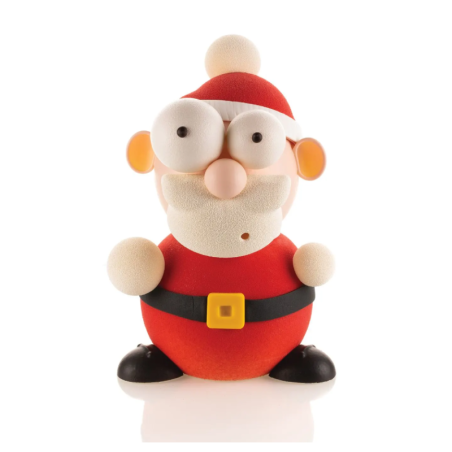 ZESTAW FORM DO CZEKOLADY KITY SANTA  3D (6 SZT)