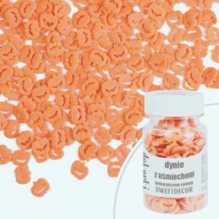 POSYPKA CUKROWA DYNIA Z UŚMIECHEM POMARAŃCZOWA (30 G)