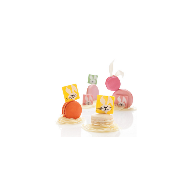 DEKORACJE CZEKOLADOWE FUNNY BUNNY (210 SZT) DEKORACJE CZEKOLADOWE FUNNY BUNNY (210 SZT)
