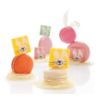 DEKORACJE CZEKOLADOWE FUNNY BUNNY (210 SZT)