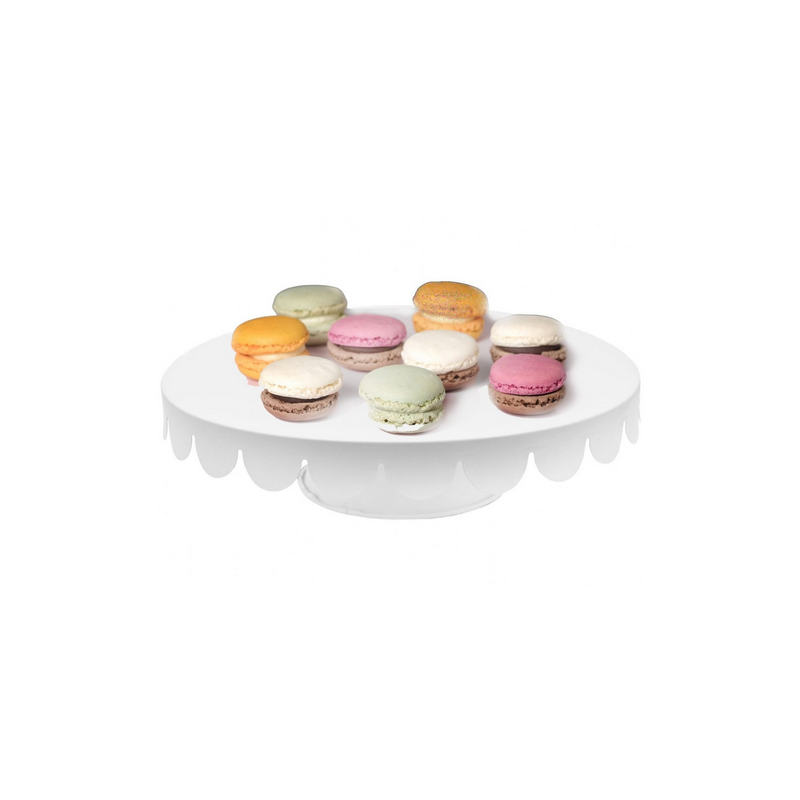 PATERA DO TORTU MUFFINEK BIAŁA (28 CM)