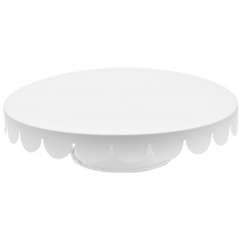 PATERA DO TORTU MUFFINEK BIAŁA (28 CM)