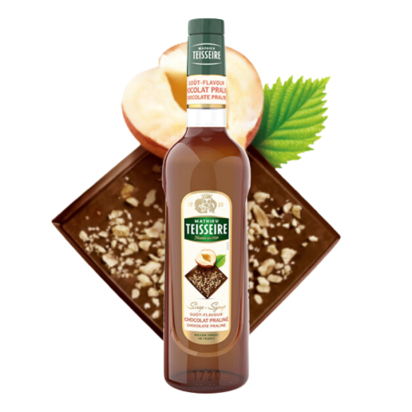 SYROP O SMAKU CZEKOLADA PRALINOWA  (0,7 L)