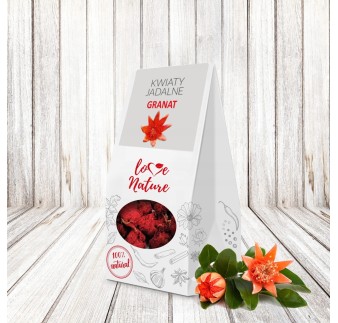 KWIATY JADALNE GRANAT (10 G)