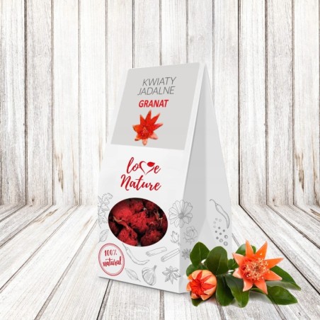 KWIATY JADALNE GRANAT (10 G)