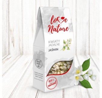 KWIATY JADALNE PĄKI JAŚMINU (10 G)