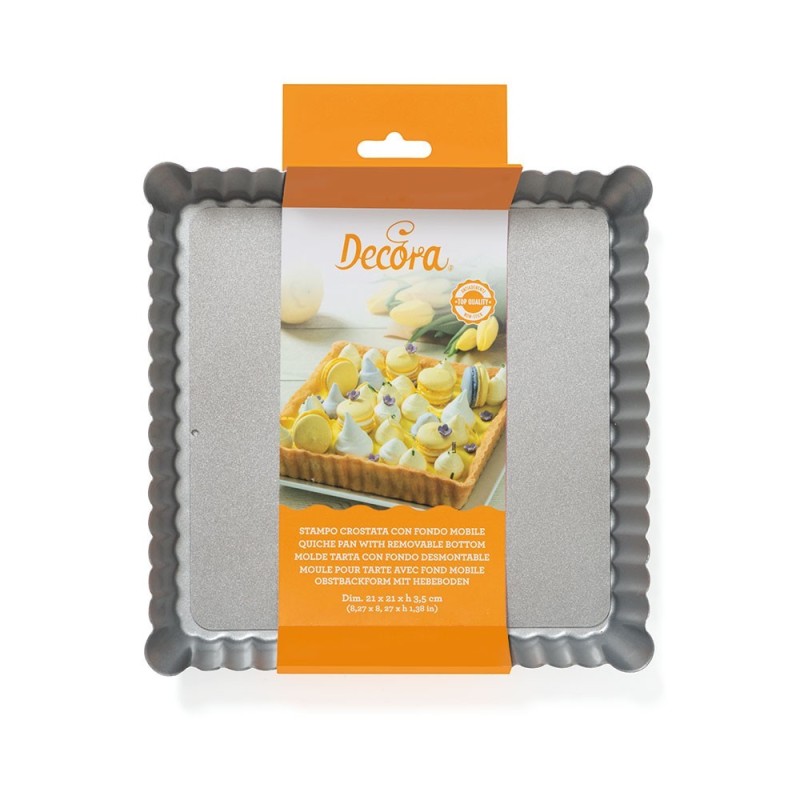 FORMA DO TART KWADRATOWA (21 CM)