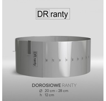 RANT DO TORCIKÓW OKRĄGŁY OPASKA REGULOWANA (20-28 CM)