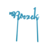 NIEBIESKI TOPPER ROCZEK