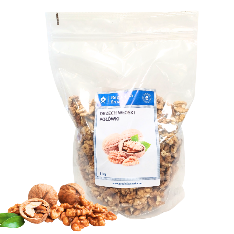 ORZECH WŁOSKI POŁÓWKI (1 kg) ORZECH WŁOSKI POŁÓWKI (1 kg)