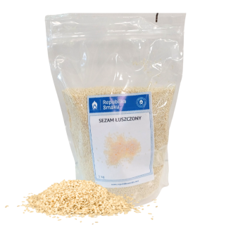 SEZAM ŁUSZCZONY (1 KG)