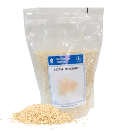SEZAM ŁUSZCZONY (1 KG)