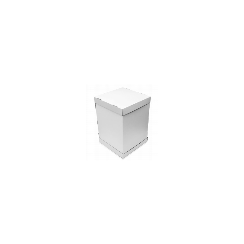 KARTON OPAKOWANIE NA TORT BIAŁY 340X340X450 MM KARTON OPAKOWANIE NA TORT BIAŁY 340X340X450 MM
