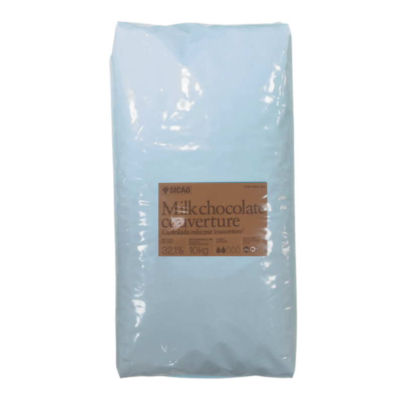 CZEKOLADA MLECZNA SICAO 32,1% (10 KG)