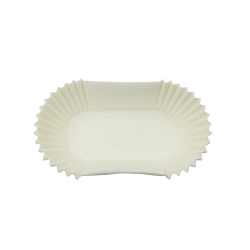 PAPILOTKI OWALNE BIAŁE 136 MM (1000 SZT)