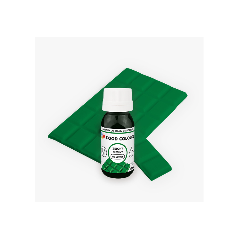 BARWNIK DO CZEKOLADY CIEMNY ZIELONY (18 ML)