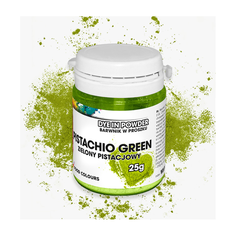 BARWNIK W PROSZKU ZIELEŃ PISTACJOWA (25 G)